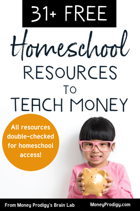 31 Free Personal Finance Homeschool Resources