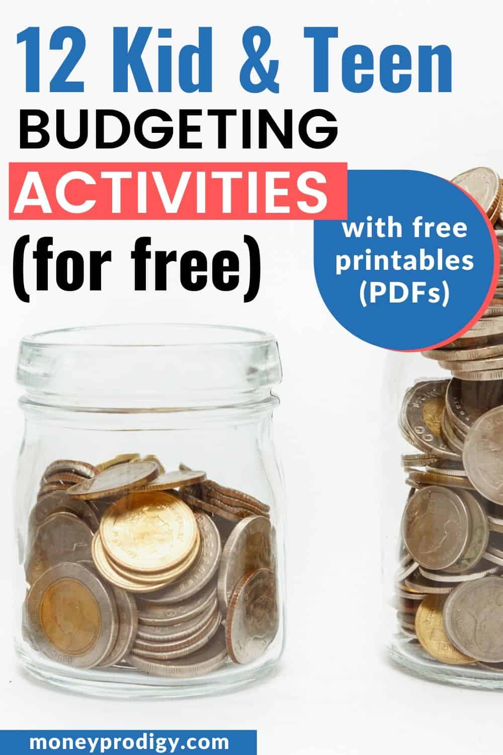 12 Fun Budgeting Activities PDFs For Students Kids Teens 