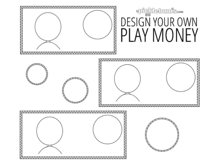 Free Printable Money Coloring Pages For Kids