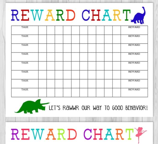 12 Printable Chore Charts with Money (All Free!)