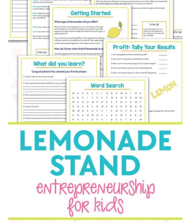 business plan for lemonade stand