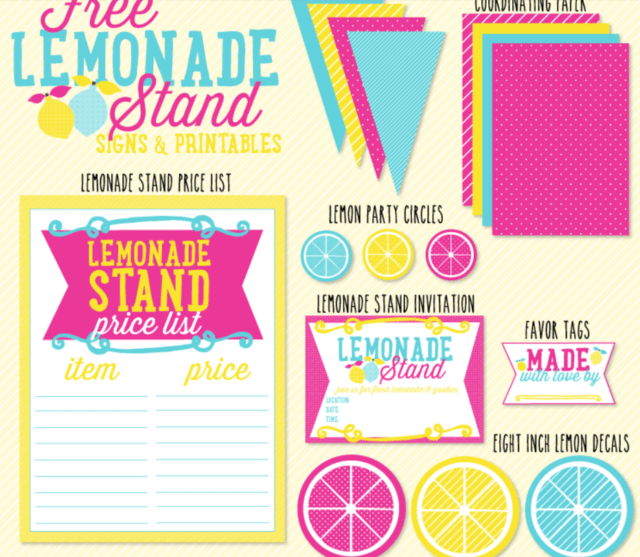 10-lemonade-stand-worksheets-math-business-plan-budgeting-etc