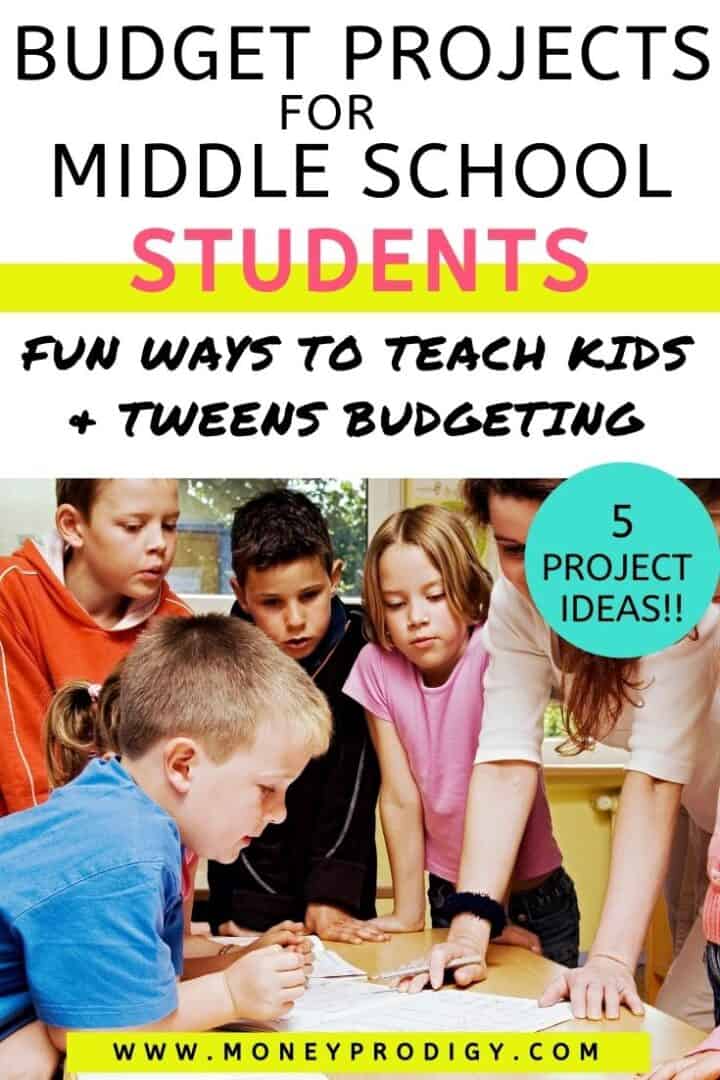 budget assignment for middle school students